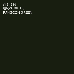 #181E10 - Rangoon Green Color Image